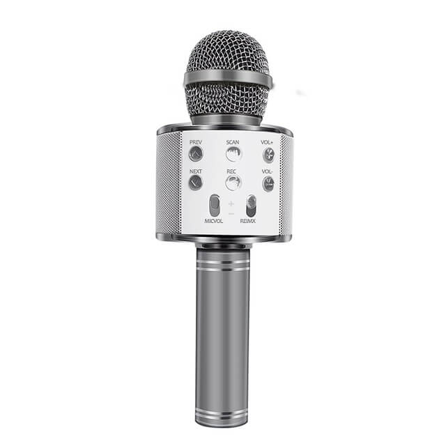 Micrófono Karaoke con distorsionador de voz