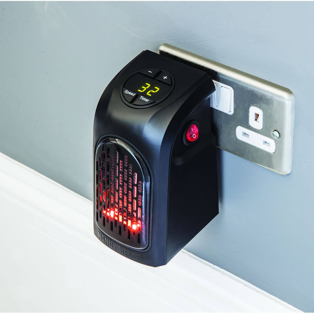 Calefactor portátil ESTUFA Eléctrica baño salón habitación 350W - Regalochip